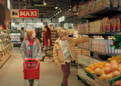 Marko Smiljković u reklami za Maxi